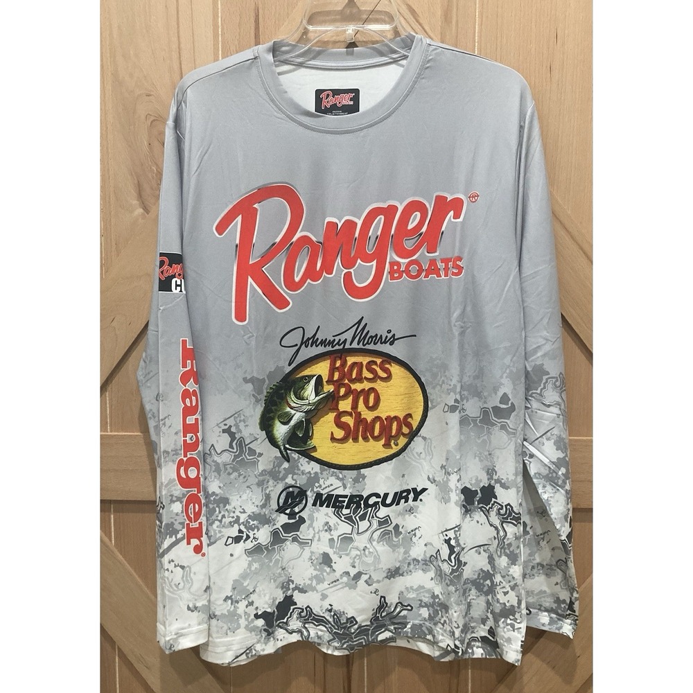NEW Ranger Boats Performance Crew Ranger Cup Med Bass Pro Shop Mercury Stretch